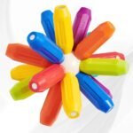 Rainbow Magnetic Building Sticks - 60 Pcs - Image 9